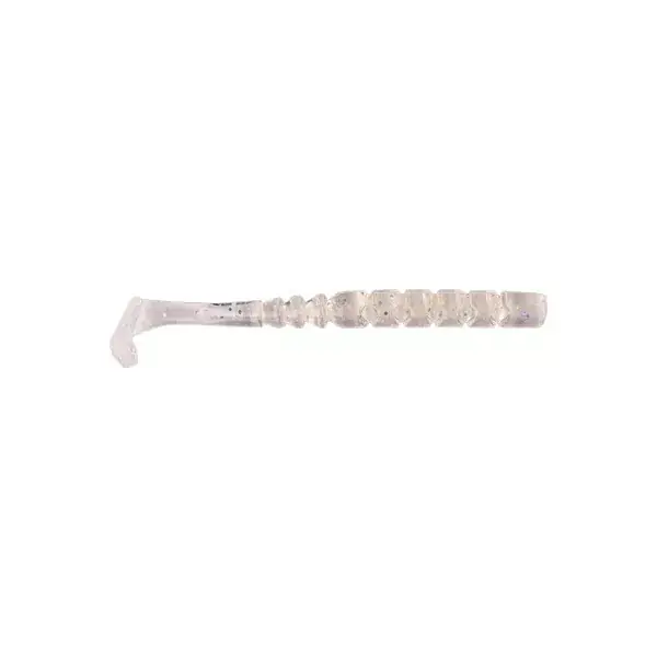 Betaalbaar MUSTAD AJI PADDLE TAIL 2‘‘ CLEAR RAINBOW GLITTER 1