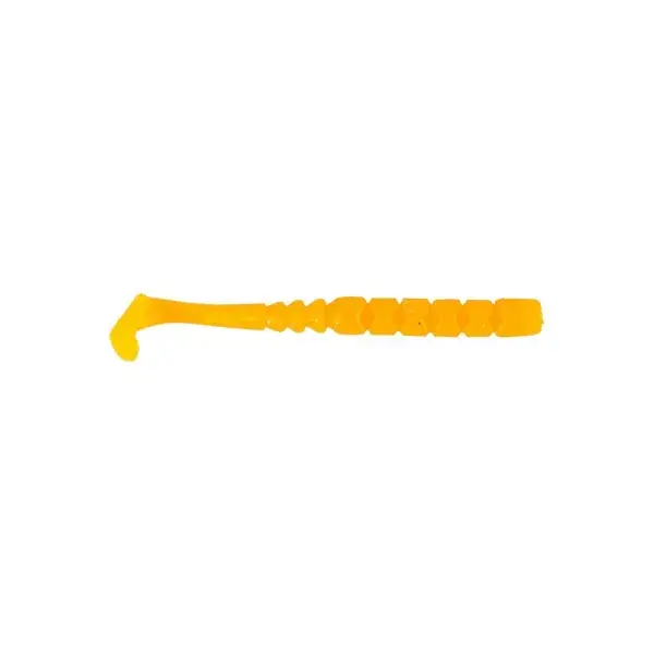 Koopje MUSTAD AJI PADDLE TAIL 2‘‘ ORANGE LUMINOUS 12DB/CS