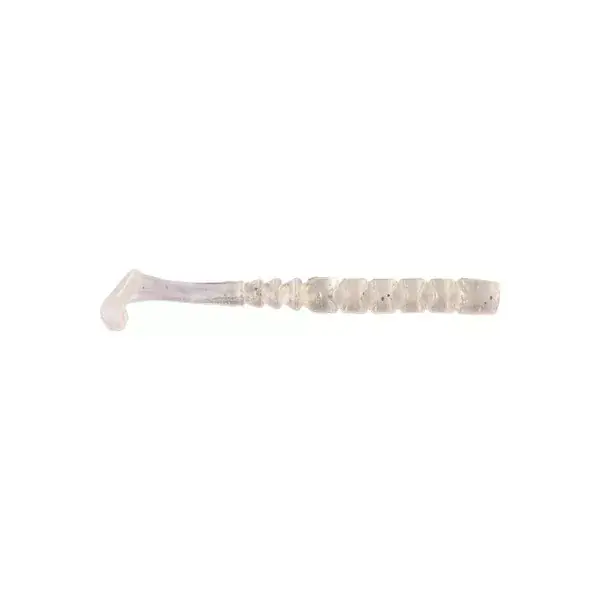 Beperkt Aanbod MUSTAD AJI PADDLE TAIL 2‘‘ CLEAR LUMINOUS SILVER G