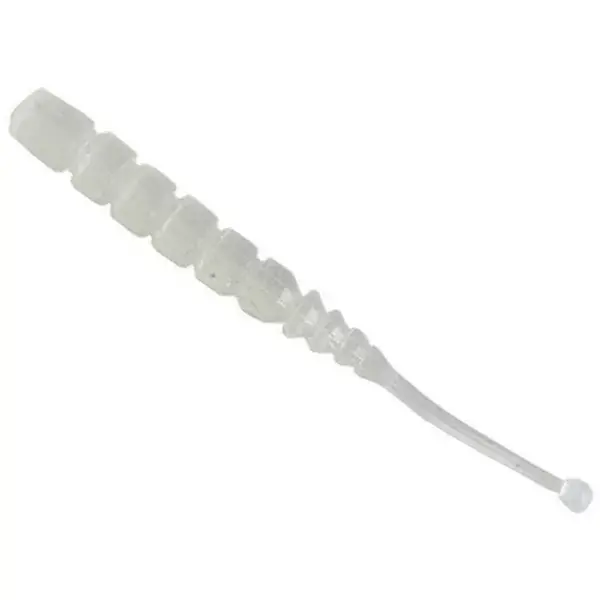 MUSTAD AJI BALL TAIL 2‘‘ CLEAR LUMINOUS SILVER GLI Koop Online