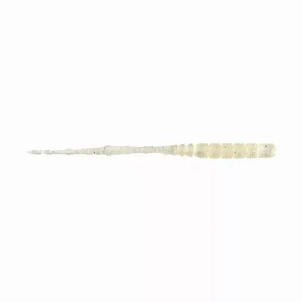 Exclusieve Aanbieding MUSTAD AJI STRAIGHT TAIL 3‘‘ CLEAR RAINBOW GLITTER