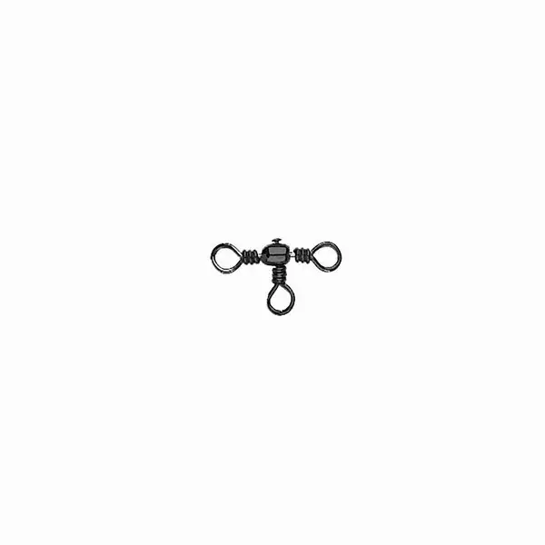 MUSTAD BARREL THREE WAY CROSS SWIVEL 4 10DB/CSOMAG Dagaanbieding