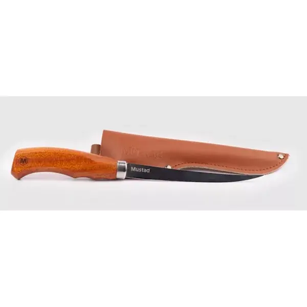 MUSTAD WOOD HANDLE KNIFE Favoriet