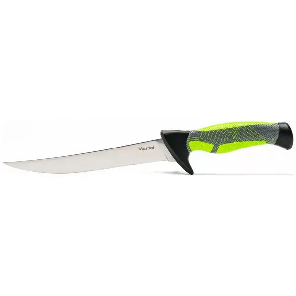MUSTAD 6" FILLET KNIFE - GREEN LINE Flitsaanbieding