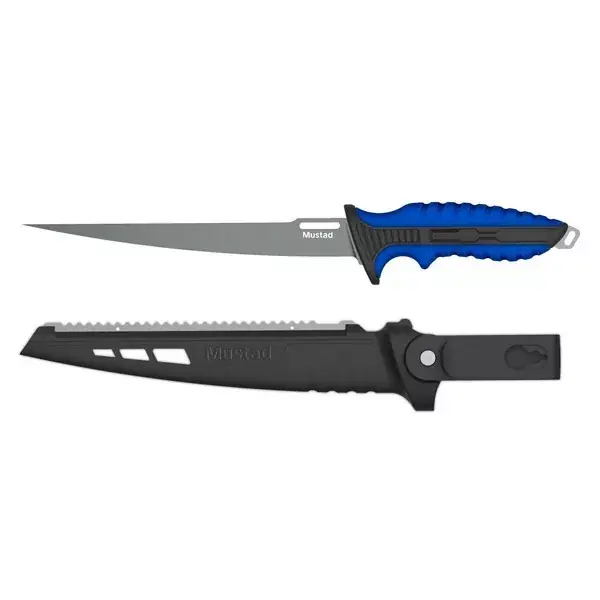 MUSTAD 8" 4116 STAINLESS STEEL FILLET KNIFE - PTFE NON- Populair