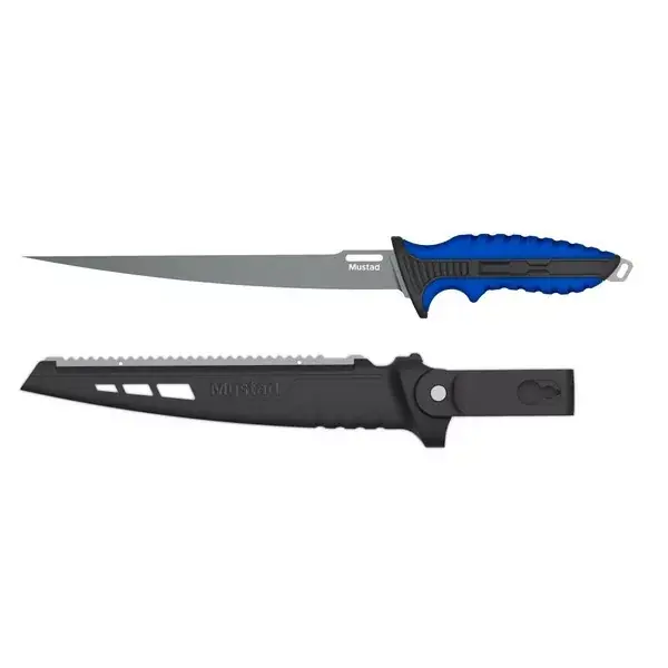 MUSTAD 9" 4116 STAINLESS STEEL FILLET KNIFE - PTFE NON- Aanbieding