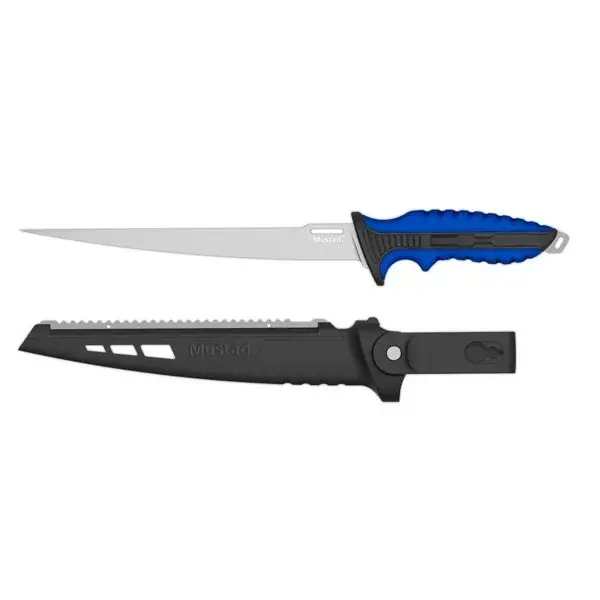 MUSTAD 9" 4116 STAINLESS STEEL FILLET KNIFE - POLISED B Speciale Aanbieding