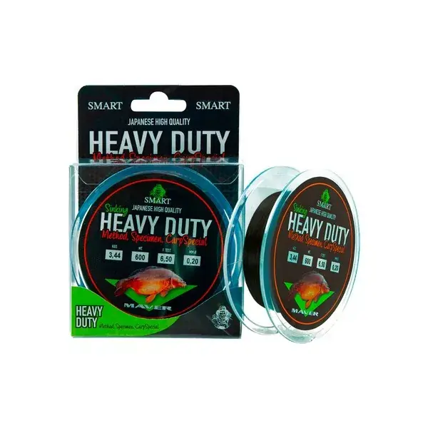 MAVER MONOFILAMENT HEAVY DUTY SINKING 600M 0,22MM Direct Verzonden