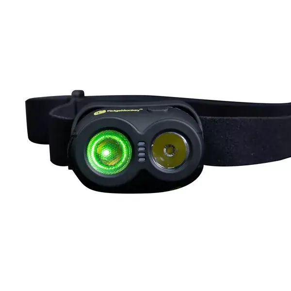 RIDGEMONKEY VRH150X USB RECHARGEABLE HEADTORCH FEJLÁMPA Direct Verzonden