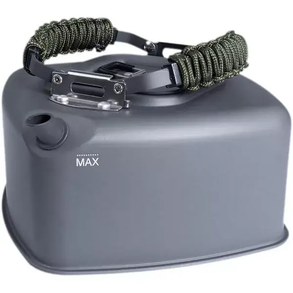 Rechtstreeks Van De Fabrikant RIDGEMONKEY SQUARE KETTLE TEAFŐZŐ LARGE - PARACORD EDITION