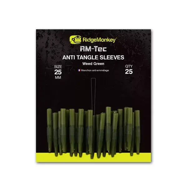 RIDGEMONKEY RM-TEC ANTI-TANGLE WEED GREEN SHORT GUBANCGÁTLÓS Fabrieksprijs