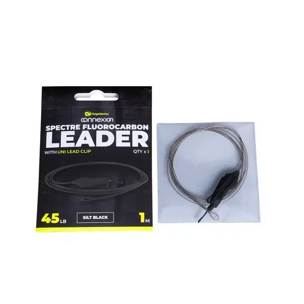 Populair RIDGEMONKEY SPECTRE FLUOROCARBON UNI LEAD CLIP LEADER - CAMO