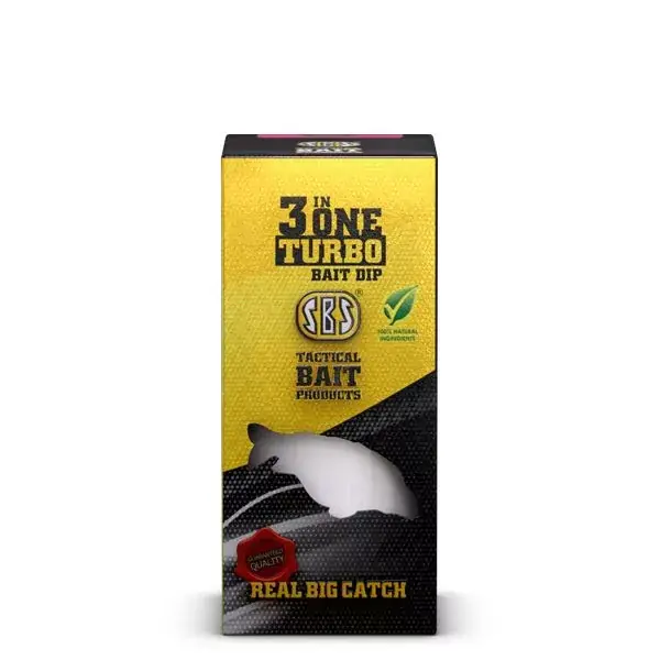 3 in One Turbo Bait Dip Cranberry & Black Caviar 8 Express Levering