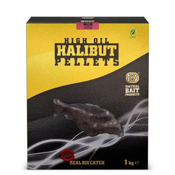 SBS HIGH OIL HALIBUT PELLETS FISH 1 KG 4 MM Snelle Levering