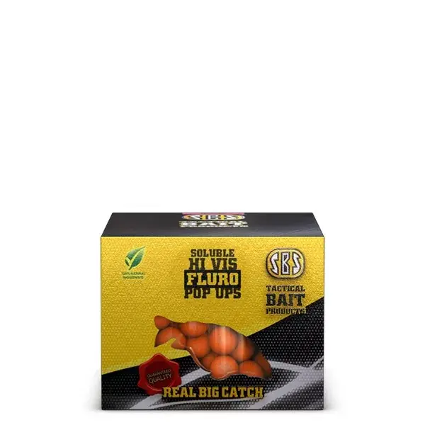 Bestseller SBS Soluble Fluro Pop Ups Peach 14 mm 40 g