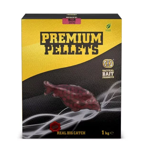 Weekendaanbieding SBS PREMIUM PELLETS 1KG TUNA&BLACK PEPPER