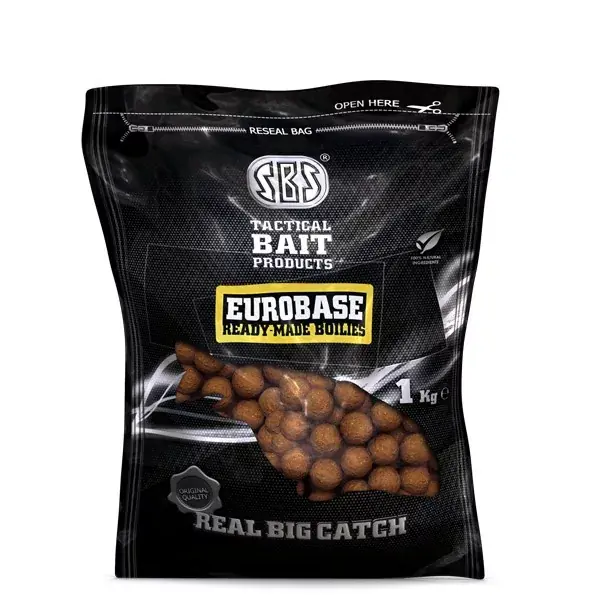 Gereduceerde Prijs EuroBase Ready-Made Boilies KRILL 20MM/1KG