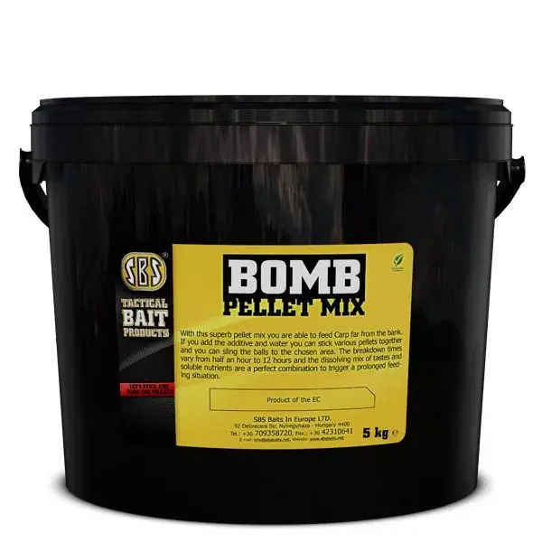 SBS BOMB PELLET MIX ACE LOBWORM 5 KG Merkproduct