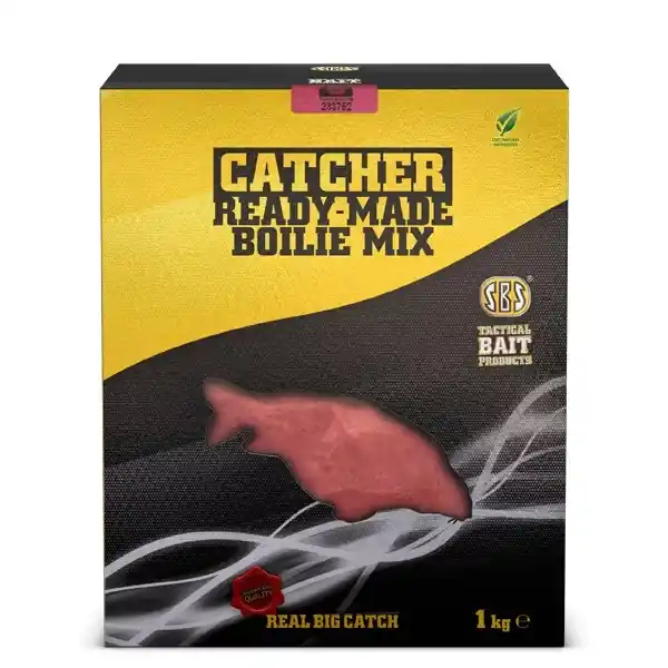 SBS CATCHER READY-MADE BOILIE MIX STRAWBERRY 1 KG Bestseller