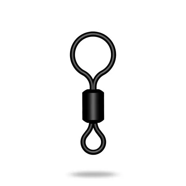 SBS BIG EYE SWIVEL 8MM (FORGÓKAPOCS) Nieuw