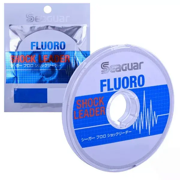 SEAGUAR FLUORO SHOCK LEADER15M 25LB Gereduceerde Prijs