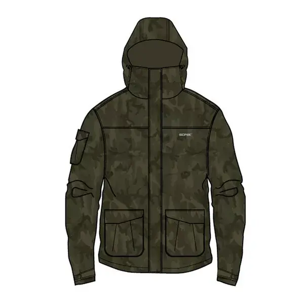 Flitsaanbieding SONIK LIGHTWEIGHT JACKET CAMO-XL