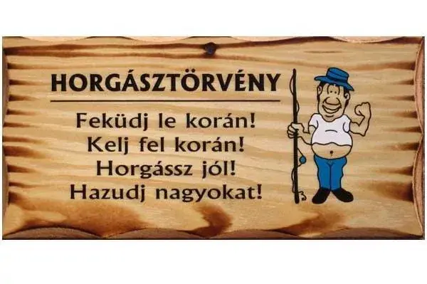 Laatste Kans FATÁBLA HORGÁSZTÖRVÉNY