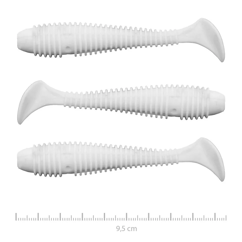 Swinger 9,5cm 3db/cs (Classic white) AKCIÓ -30% - Horgászom. Premium