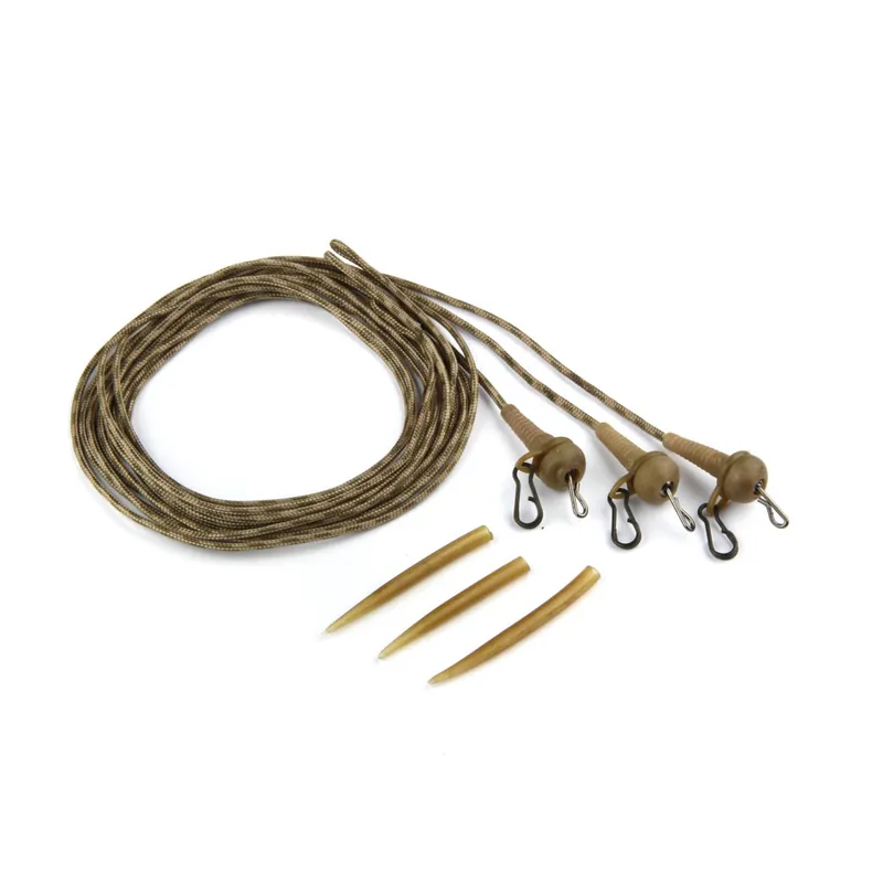 Goedkoop Komplett végszerelék-ólombetétes zsinóron 3db 35lbs - Horgás