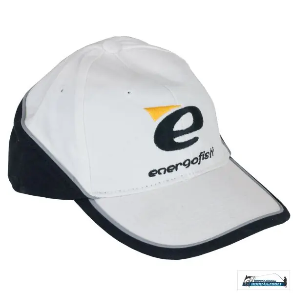 Beperkte Voorraad BASEBALL SAPKA ENERGOFISH WHITE BLACK Web és