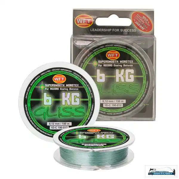 WFT GLISS MONOTEX GREEN 150M 0,14MM Web és Ho Finale Uitverkoop