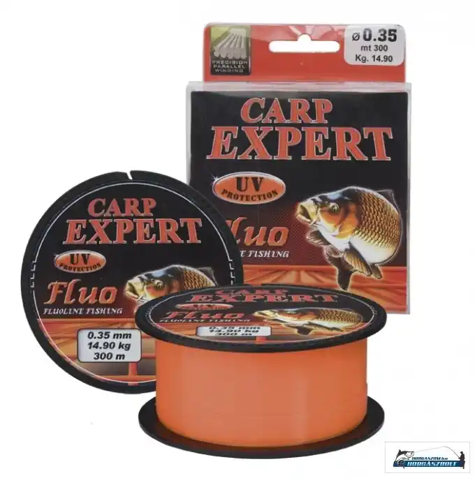 Exclusieve Aanbieding ZSINÓR CARP EXPERT UV FLUO NARANCS 0,25MM 300M - Horgászom.h