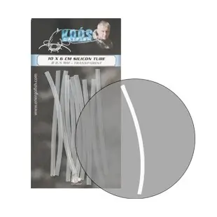 Express Levering KOÓS CATFISH SZILIKONCSŐ 2,5MM ÁTLÁTSZÓ 10DB/CS. - Horgászom