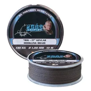 KOÓS CATFISH RIG-IT KEVLÁR ELŐKEZSINÓR 10M 1,00M/1 - Horgász Shop Nu