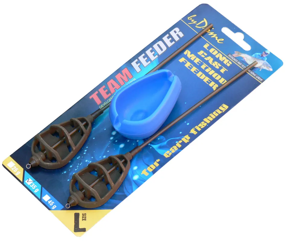 Populair By Döme TF Feeder kosár készlet+töltő 25g 2db/cs - Horgászom