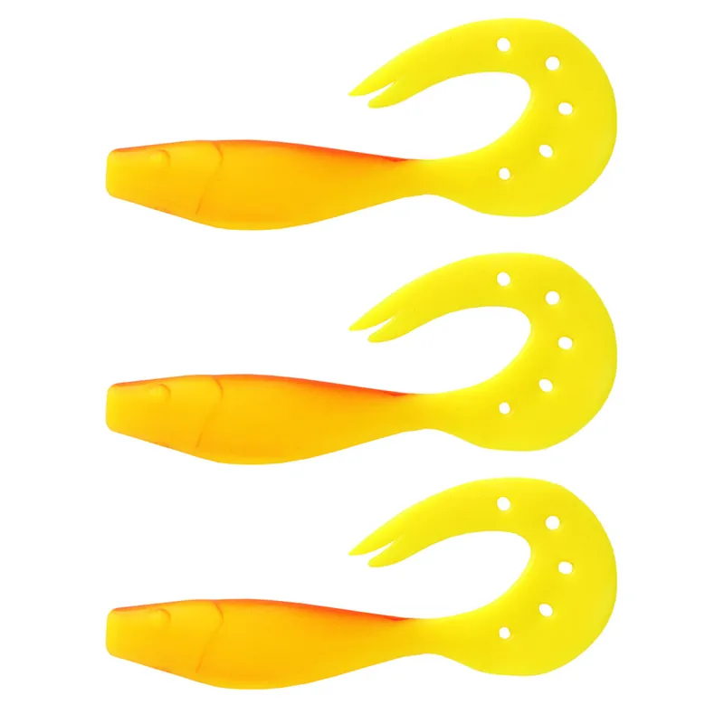Twister Shad 11cm 3db/cs (Orange Back) AKCIÓ -50% - Horgászo Premium