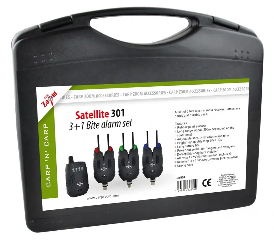 CZ Satellite 301 elektromos kapásjelző szett 3+1 - Horgászom Must-Have