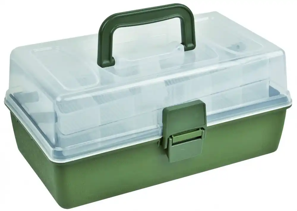 Must-Have CZ Praktikus horgászláda tálcákkal, 29,4x18,7x15 cm - Horgás