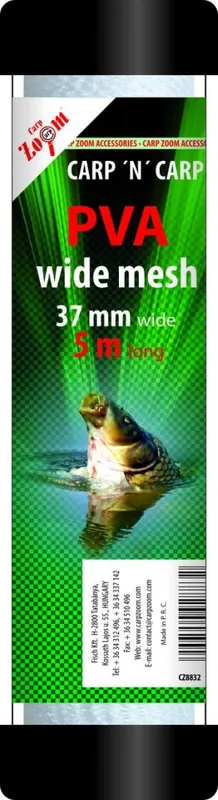 Gratis Retour CZ PVA háló (széles), o37 mm x 5 m Web és Hor