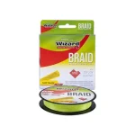 WIZARD BRAID FLUO SÁRGA FONOTT ZSINÓR 0,2 135M 17,71KG - Hor Betrouwbaar