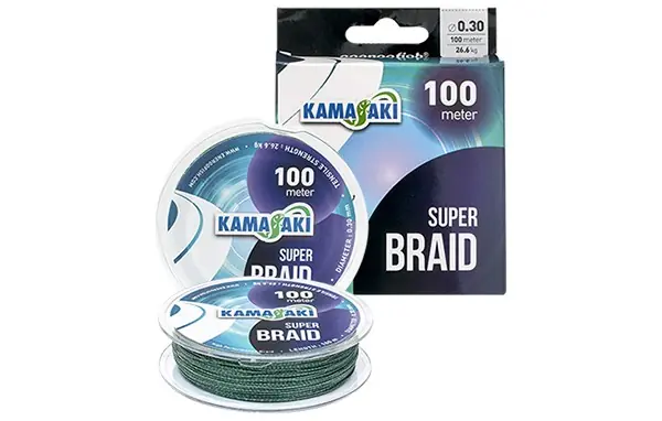 Flitsaanbieding ZSINÓR KAMASAKI SUPER BRAID 100m 0.30mm Web é