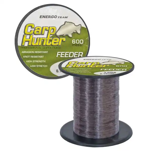 ZSINÓR CARP HUNTER FEEDER 600M 0.16MM Web és Voordeelprijs