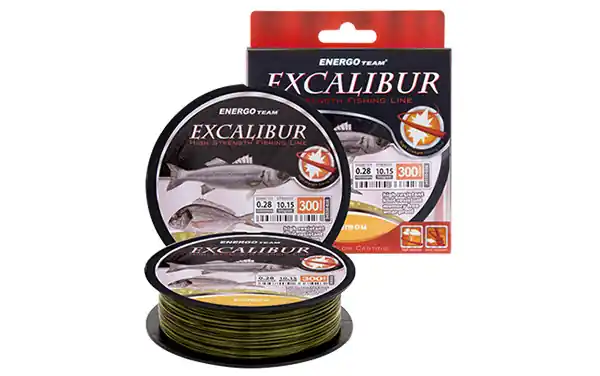 Aanbieding ZSINÓR EXCALIBUR SEA CAMOU 300M 0,50MM Web és