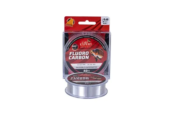 CARP EXPERT FLUOROCARBON 0,4 50M 19,32 TRANSZPARENS - Horgás Shop Nu