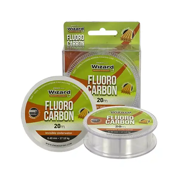 Actieprijs WIZARD FLUOROCARBON 0,4 20M 17,12 TRANSPARENT