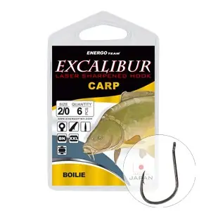 EXCALIBUR HOROG CARP CURVED SHANK BN 1/0 Web Fabrieksprijs