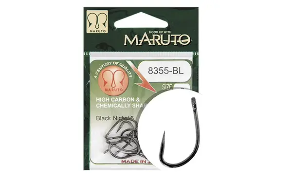 MARUTO HOROG 8355BL CARP HOOKS FORGED STRAIGHT EYE BARBLESS Rechtstreeks Van De Fabrikant