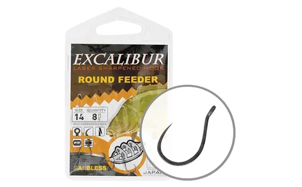Exclusieve Aanbieding HOROG EXCALIBUR ROUND FEEDER BARBLESS 18 Web