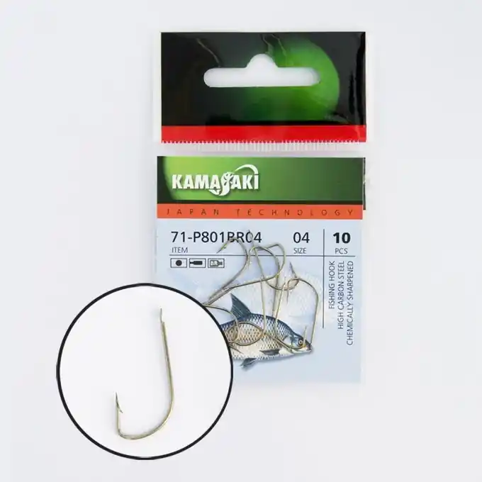 KAMASAKI CARBON HOROG P801BR NR 08 CSOMAGOLT (12db) - Horgás Snelle Levering