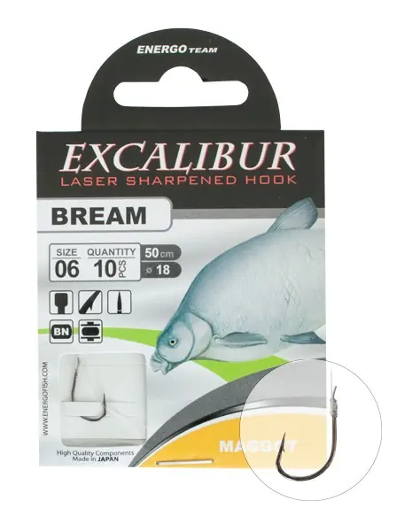 EXCALIBUR KÖTÖTT HOROG BREAM MAGGOT, BN NO.8 Seizoensaanbieding